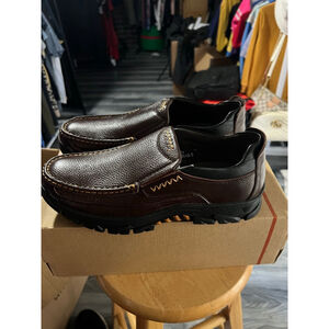 Men's Crepuscolo Brown & Black Loafers & Slip-Ons Size 10